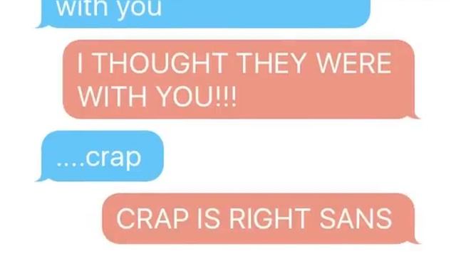 If sans and Papyrus texted