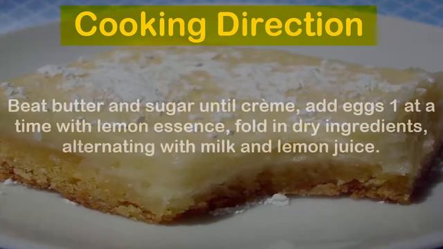 Lemon Gooey Butter Cake Recipe | How to Make Lemon Gooey Butter Cake