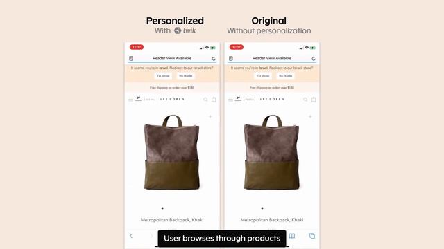 Automated Product Catalogue Personalization - twik