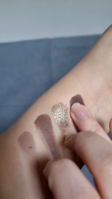 Свотчи палетки INFLUENCE BEAUTY color algorithm