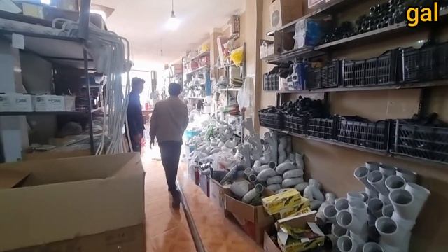 Borrowing a carpet washing machine and buying materials for a nomadic man's house