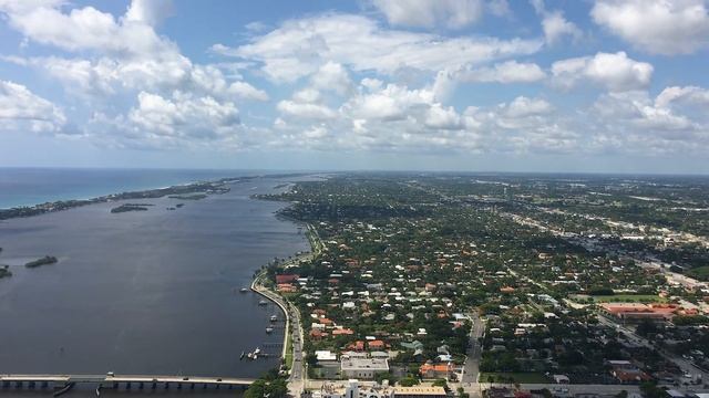 4K Daytime Landing At Palm Beach International Airport (PBI)