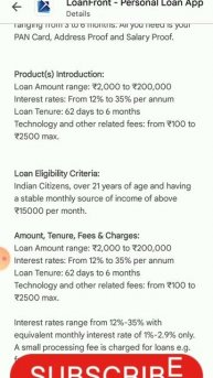 loanfront personal loan#shorts #personalloan #loan