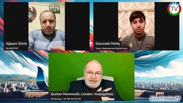 Tərtər  zərərçəkmişləri Natiq Quluzadə və Elmin Ağayev faktlar açıqladı. 16.2.25
