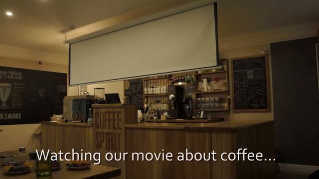 Наш первый клиент COFFEE SPIRIT - рекламный ролик.