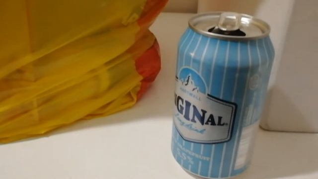 Testissä Lonkero Hartwall oriGINal 5,5% ruokakaupasta