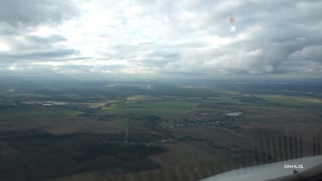 FANTASTIC A320 Moscow Cockpit Landing HD