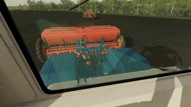 Новый КрАЗ и посевная | Рассвет 1.0.1.4 | Farming Simulator 19 - ч9