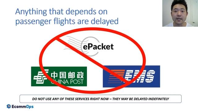 Coronavirus' Impact on ePacket and Other China shipping | Updated 3/19/2020