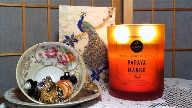 DW Home Candle Review: Papaya Mango