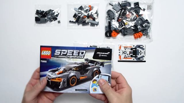 Unboxing the Lego 75892 Mc Laren Senna