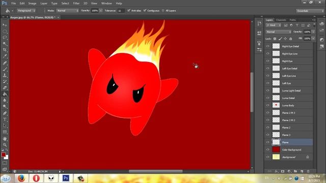 Luma Anger on Photoshop CS6
