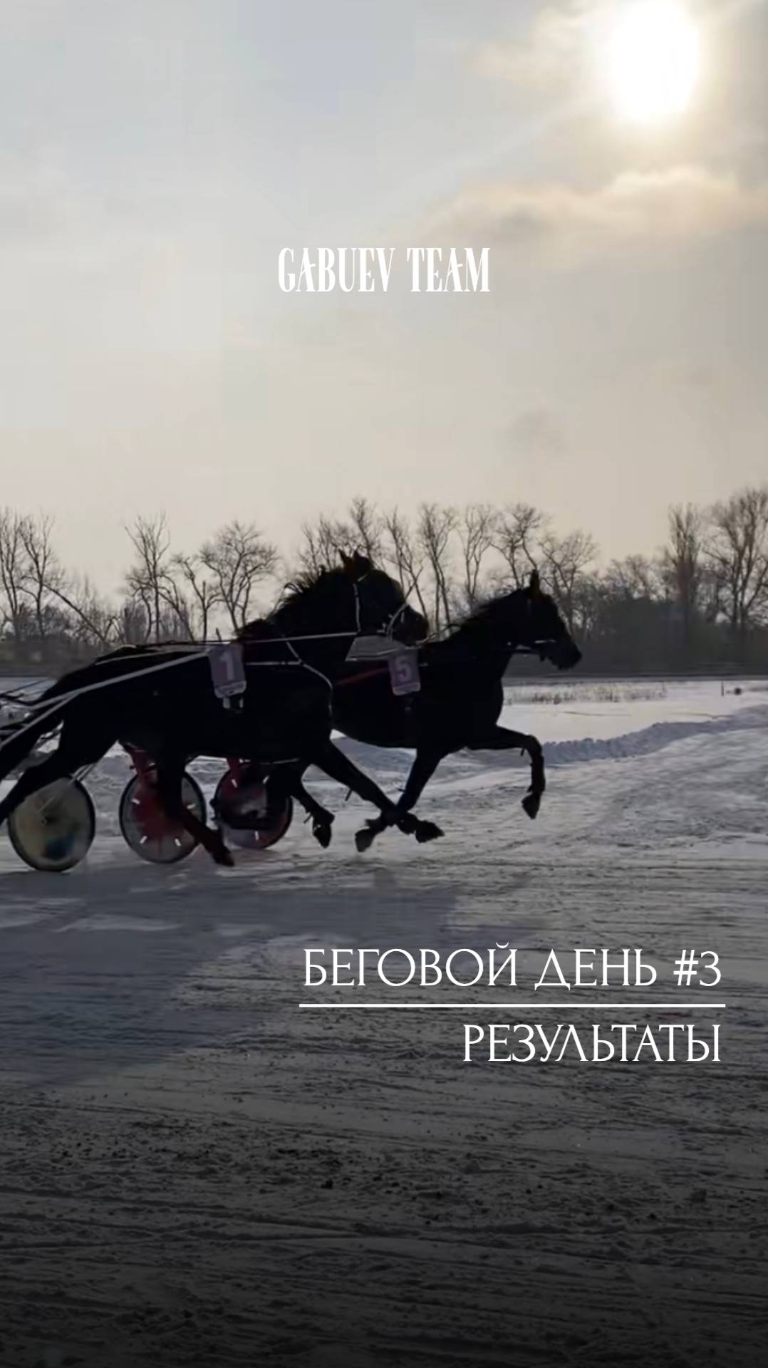 Результаты бегового дня №3