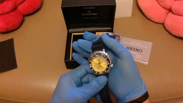 Unboxing My 2nd Seiko Diver's Watch ⌚ - Blue Butterfly Fish 🐠 Baby Tuna ★Limited Edition★ ★SRPD15K1