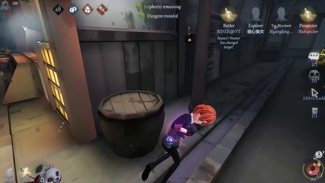 Every Eversleeping Town match - Survivor Rank #837 (Identity v)