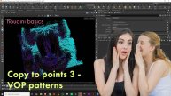 Houdini Basics - Copy to points 3 - VOP patterns