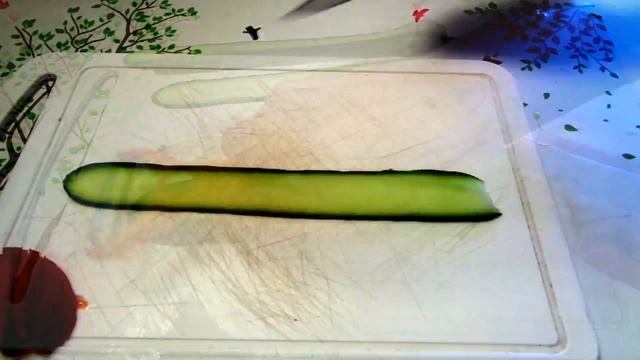 HOW TO MAKE CUCUMBER FLOWER - ART IN TOMATO CARVING DESIGN & VEGETABLE CARVING - CUCUMBER CARVING