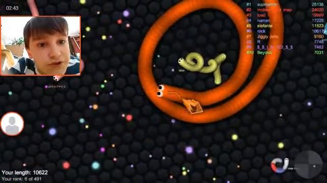 Я мастер slither.io 2
