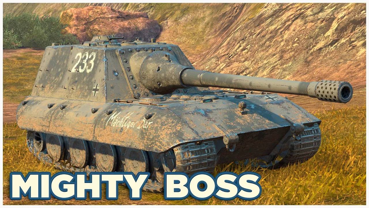 Jagdpanzer E 100  МОГУЧИЙ БОСС  Tanks blitz