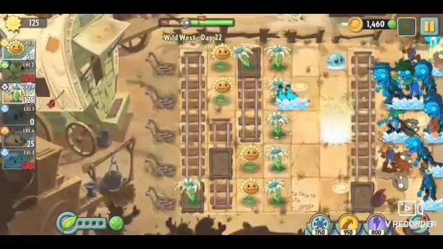 Играю в растение против зомби#3