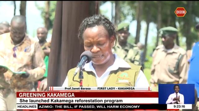 First Lady Rachel Ruto launches Kakamega Reforestation Program