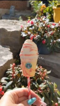 White Chocolate 🍫 Delicious |Starbucks Logo | 🍭Treat | Decorating Ideas | So Yummy