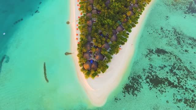 Мальдивы с воздуха: Потрясающие панорамные виды [4K Drone]