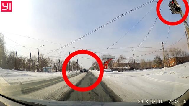 г.Новотроицк 10.03.2018г. Два "ТОРОПЫГА" один умнее другого.