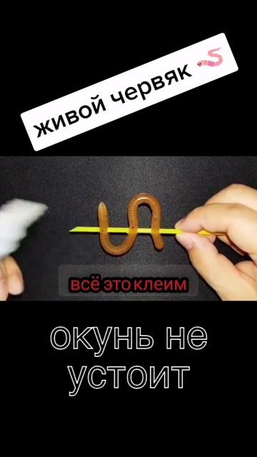 Супер наживка для окуня #червяк #окунь #рыба