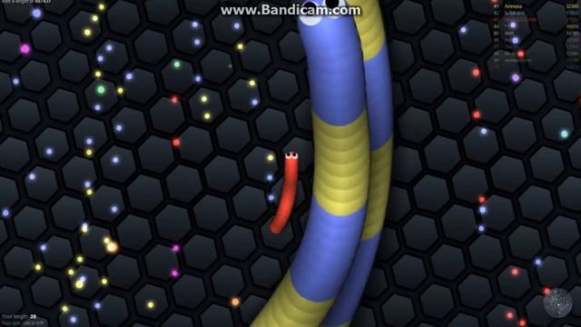 Я в ловушке роста - Slither.io (без голоса)