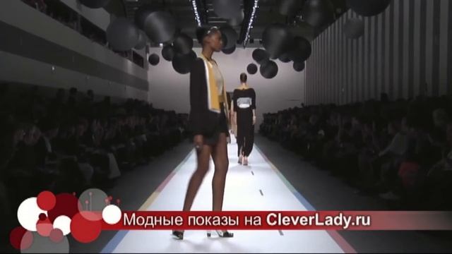 Fendy весна-лето 2013 модная коллекция одежды