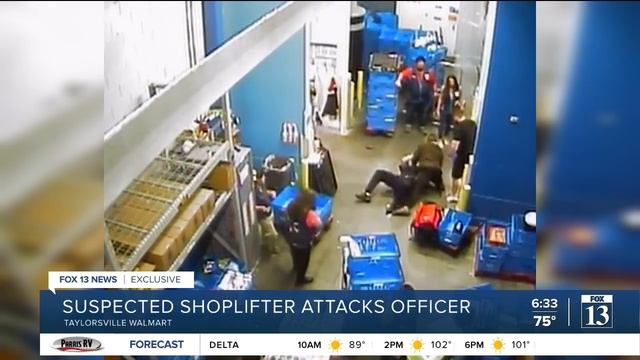 UPD deputy beaten by shoplifter at Walmart