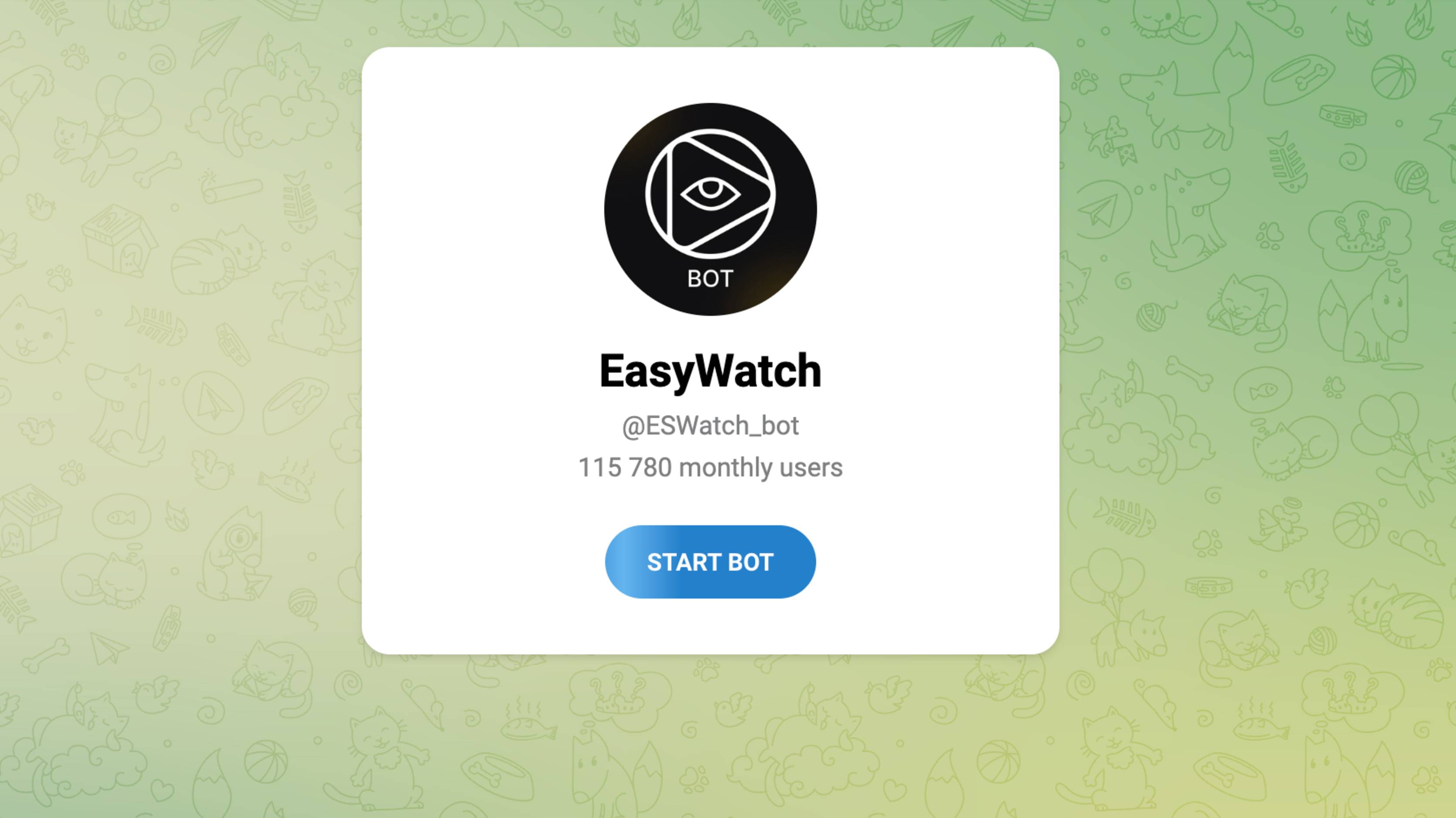 EasyWatch - Шифр, отзывы о боте в телеграм. Проверка, стоит ли тратить время