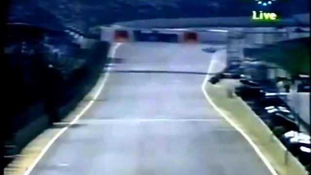 Senna and Mansell crash, 1992 Brazilian Grand Prix