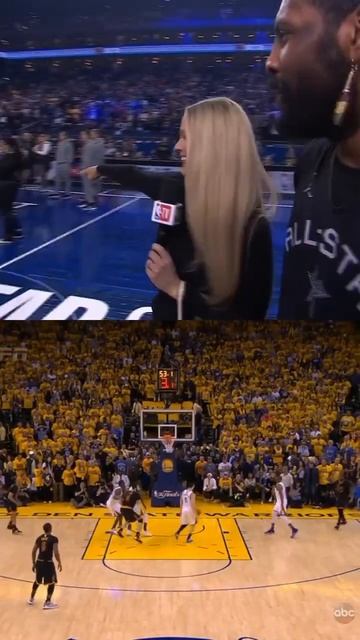 Kyrie relives history