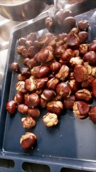 Amazing best cooked chestnuts #shorts