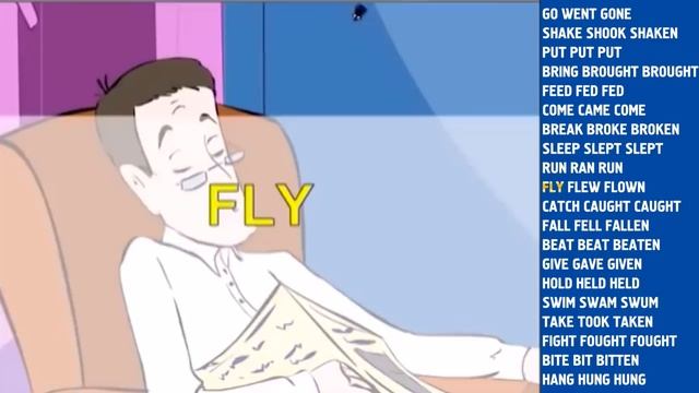 Irregular Verbs  song for kids