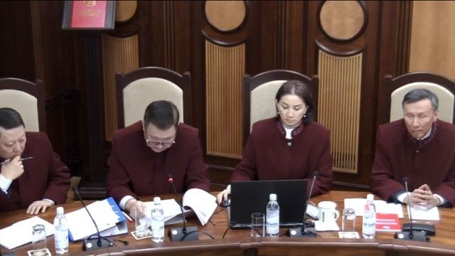 2. Выступление судьи-докладчика (Касымалиев М.Ш.)