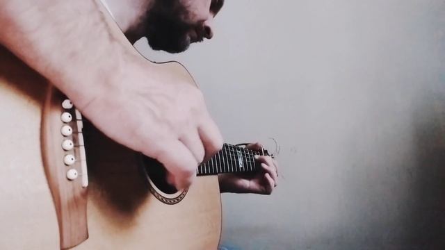 Фрагмент пьесы для гитары - Guitar piece fragment