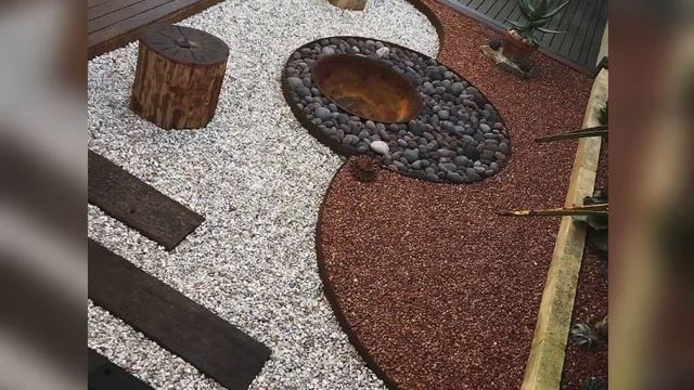 Отсыпка участка галькой