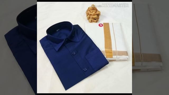 OTTIKO KATTIKO DHOTTIES* *SILK COTTON SHIRT* *COTTON DHOTTIES* *ONLY KITS*