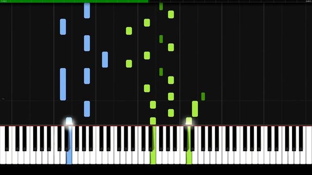 Le carnaval des animaux: The Swan - Camille Saint-Saëns | Piano Tutrial | Synthesia | How to play