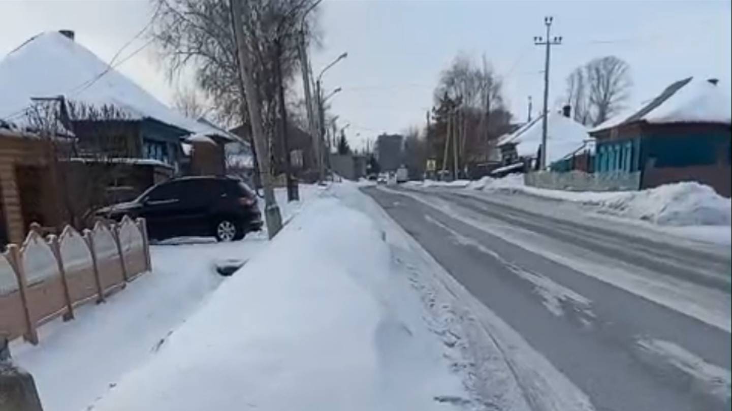 ▶️ Коротко о ситуации на дорогах Ачинска в пригороде