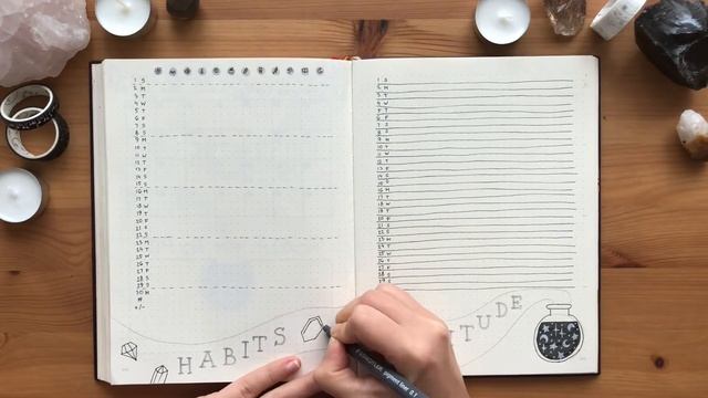 November Plan With Me - Magic Potion Bujo Theme
