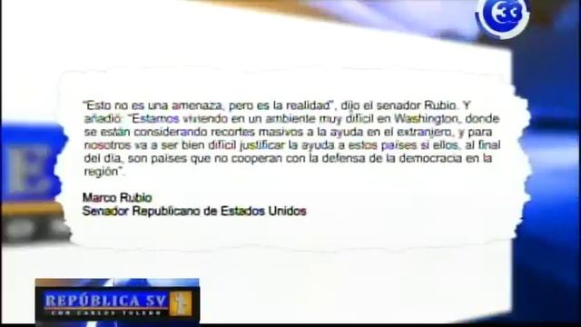 Apoyo de El Salvador para Venezuela ante la OEA 29-03-2017