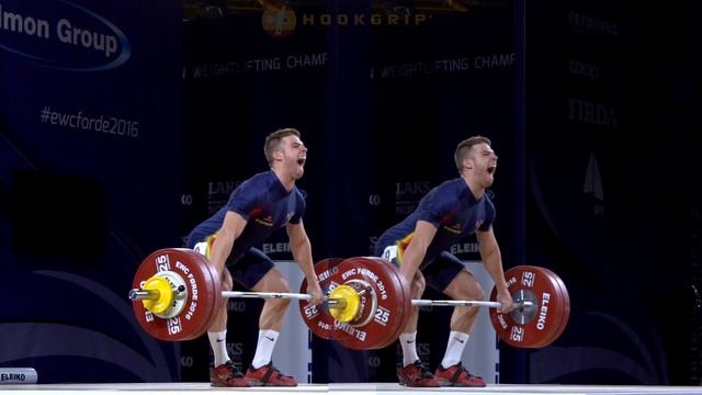 David Sanchez Lopez (69) - 138kg & 143kg Snatches @ 2016 European Championships
