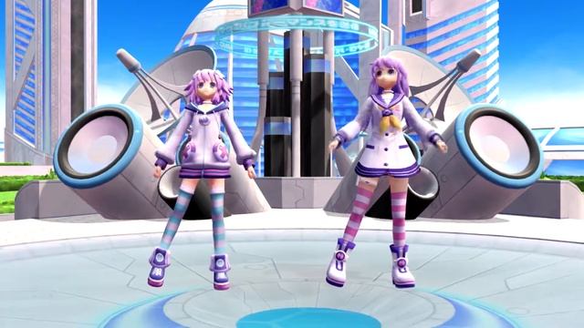 [MMD] Yoiyoi Kokon - Purple sisters