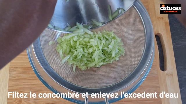 Sauce au Concombre facile et rapide!