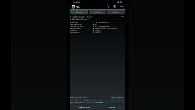 Why Titanium Backup requires "SMS" Permissions