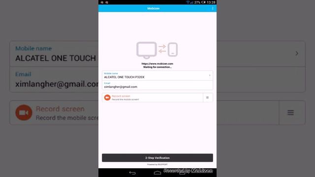 Съёмка видео буз РУТ!!!Mobizen
